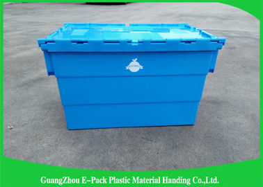 Totalizzatori d'imballaggio con il coperchio a cerniera, grandi recipienti di distribuzione di plastica logistici