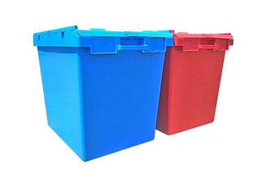 Contenitore del coperchio allegato pila di 750*570*625MM/incastramento di plastica Tote Box di logistica