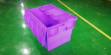Prova acqua 600*400*365 millimetro che impila i totalizzatori di plastica con la guarnizione antifurto del bottone