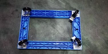 Il trasporto Dolly Loading Totes With di plastica 3 misura le macchine per colata continua in pollici del freno dell'unità di elaborazione
