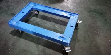 Il trasporto Dolly Loading Totes With di plastica 3 misura le macchine per colata continua in pollici del freno dell'unità di elaborazione