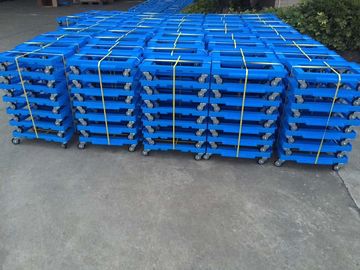 Il trasporto Dolly Loading Totes With di plastica 3 misura le macchine per colata continua in pollici del freno dell'unità di elaborazione