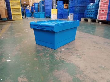 Più grandi contenitori del coperchio allegati Logo Printing Stack Nest Plastic