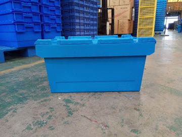 Più grandi contenitori del coperchio allegati Logo Printing Stack Nest Plastic