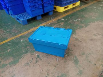 Più grandi contenitori del coperchio allegati Logo Printing Stack Nest Plastic