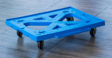 Due totalizzatori che caricano il carrello commovente di plastica 4 pollici di macchine per colata continua dell'unità di elaborazione di più funzionano