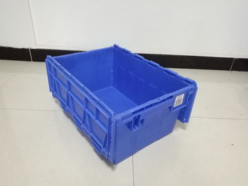 Impatto - il vergine pp della resistenza impila i contenitori del nido/gabbie di plastica con i coperchi