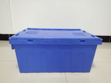 Impatto - il vergine pp della resistenza impila i contenitori del nido/gabbie di plastica con i coperchi