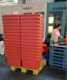 Impilando il solido Tote Box Standard Size di plastica di incastramento 600*400mm