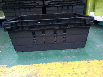 Supermercato che impila altezza differente del materiale 6 del vergine pp delle scatole di stoccaggio 600*400mm