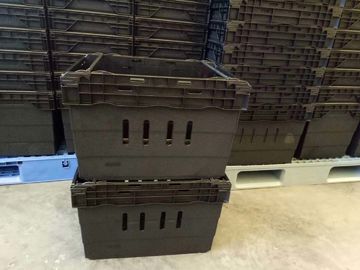 Supermercato che impila altezza differente del materiale 6 del vergine pp delle scatole di stoccaggio 600*400mm
