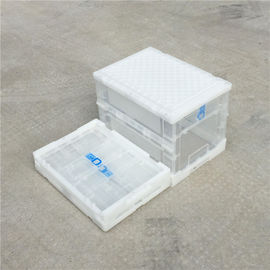 Piccolo risparmio commovente pieghevole degli spazi dei recipienti di plastica 360*260*275mm convenientemente