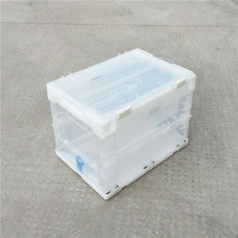 Coperchi allegati Tote Boxes di plastica pieghevole/recipiente di plastica pieghevole