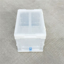 Coperchi allegati Tote Boxes di plastica pieghevole/recipiente di plastica pieghevole
