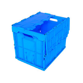 un caricamento completo pieghevole dei recipienti di plastica di 400*300 millimetro di 5 pezzi di impilamento