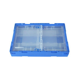 I lati aprono la cassa pieghevole di plastica di stoccaggio del vergine pp di 100% per l'indumento