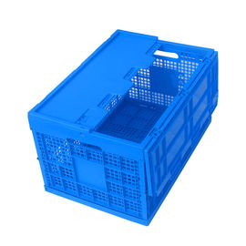 I contenitori di pallet di plastica del polipropilene del vergine di 100%/scatola di plastica pieghevole hanno attaccato i coperchi