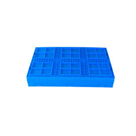 Fondo solido pieghevole di plastica allegato Mesh Body delle casse 600*400*265 millimetro dei coperchi
