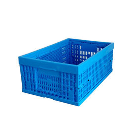 Alimento fresco che carica le casse pieghevoli di plastica 600*400*240 millimetro Mesh Structure