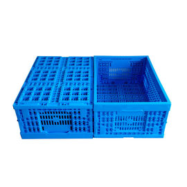 Alimento fresco che carica le casse pieghevoli di plastica 600*400*240 millimetro Mesh Structure