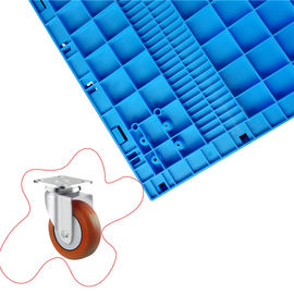 più grandi contenitori pieghevoli di plastica di logistica di 750*580mm con le macchine per colata continua convenienti