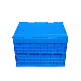 Più grande plastica allegata Tote Boxes Stronger pieghevole del volume dei coperchi e durevolezza