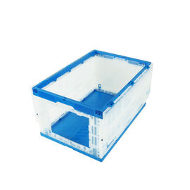 Le scatole pieghevoli di plastica piegate della catena di fornitura dei contenitori colorano su misura