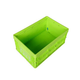 Recipienti di plastica pieghevoli di verde di dimensione standard/scatola di plastica pieghevole