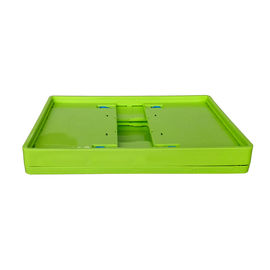Recipienti di plastica pieghevoli di verde di dimensione standard/scatola di plastica pieghevole