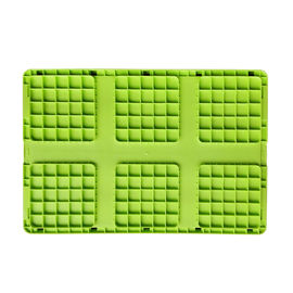 Recipienti di plastica pieghevoli di verde di dimensione standard/scatola di plastica pieghevole