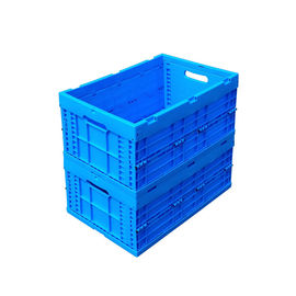 Impatto - vergine pp Tote Boxes Solid Bottom pieghevole 600*400 millimetro di resistenza