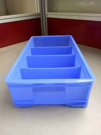 Caricamento separato del divisore di stoccaggio parti di plastica convenienti dei vassoi delle piccole