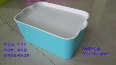 Contenitori di stoccaggio di plastica gialli con i coperchi/grandi silos di immagazzinamento di plastica