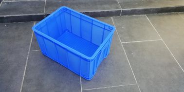 Personalizzare d'impilamento di plastica di colore di stoccaggio del trasporto di opzione dei coperchi delle scatole del vergine