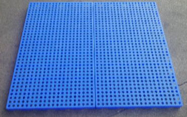 Mesh Floor Plastic Export Pallets che collega capacità di carico alta di pulizia facile