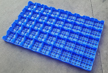 Mesh Floor Plastic Export Pallets che collega capacità di carico alta di pulizia facile