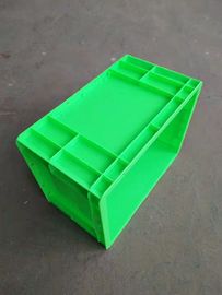 Colore di plastica d'impilamento amichevole del vergine dei contenitori 400*300 millimetro di Eco l'euro ha personalizzato