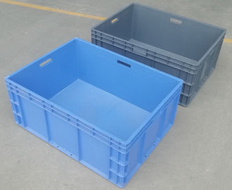Capacità di carico accatastabile 45kg dei recipienti di plastica del vergine del grande volume 800*600*340 millimetro