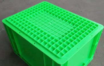 Colore di plastica d'impilamento amichevole del vergine dei contenitori 400*300 millimetro di Eco l'euro ha personalizzato