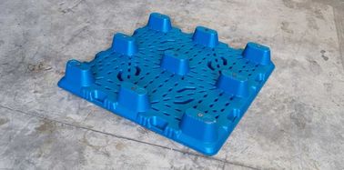 I pallet di plastica dello stampaggio mediante soffiatura del LDPE di personalizzazione 1100*1100 millimetro scelgono affrontato