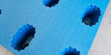 9 piedi di Impatto-resistenza di incastramento 1100*900 millimetro di pallet di plastica dello stampaggio mediante soffiatura