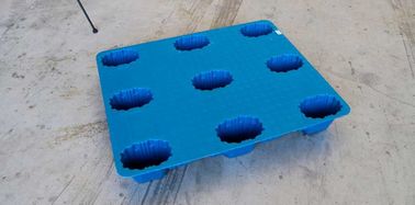 9 piedi di Impatto-resistenza di incastramento 1100*900 millimetro di pallet di plastica dello stampaggio mediante soffiatura