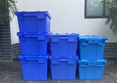 Personalizzazione che munisce i contenitori di cardini allegati di plastica del coperchio 560*380*330mm
