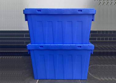 Personalizzazione che munisce i contenitori di cardini allegati di plastica del coperchio 560*380*330mm