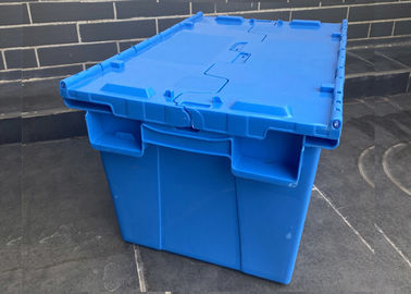 Personalizzazione che munisce i contenitori di cardini allegati di plastica del coperchio 560*380*330mm