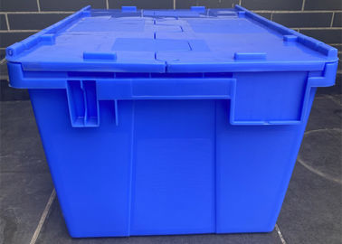 Contenitori di stoccaggio di plastica del trasporto del coperchio 35kg 310mm dei pp