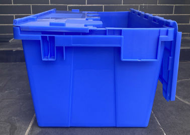 Contenitori di stoccaggio di plastica del trasporto del coperchio 35kg 310mm dei pp
