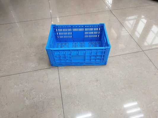 Recipienti del canestro di trasporto dell'alimento fresco delle gabbie di plastica della frutta e di verdura di impilamento verticale con i fori