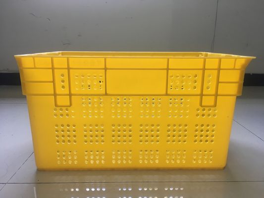 600*400mm frutta e distribuzione accatastabile di volume d'affari delle gabbie di plastica di verdura