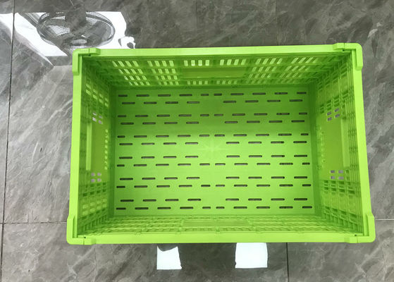 Casse di verdure pieganti di plastica resistenti 600*400*300mm